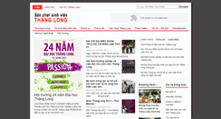 Desktop Screenshot of dhthanglong.net