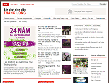 Tablet Screenshot of dhthanglong.net