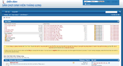 Desktop Screenshot of diendan.dhthanglong.net