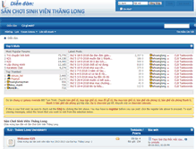 Tablet Screenshot of diendan.dhthanglong.net